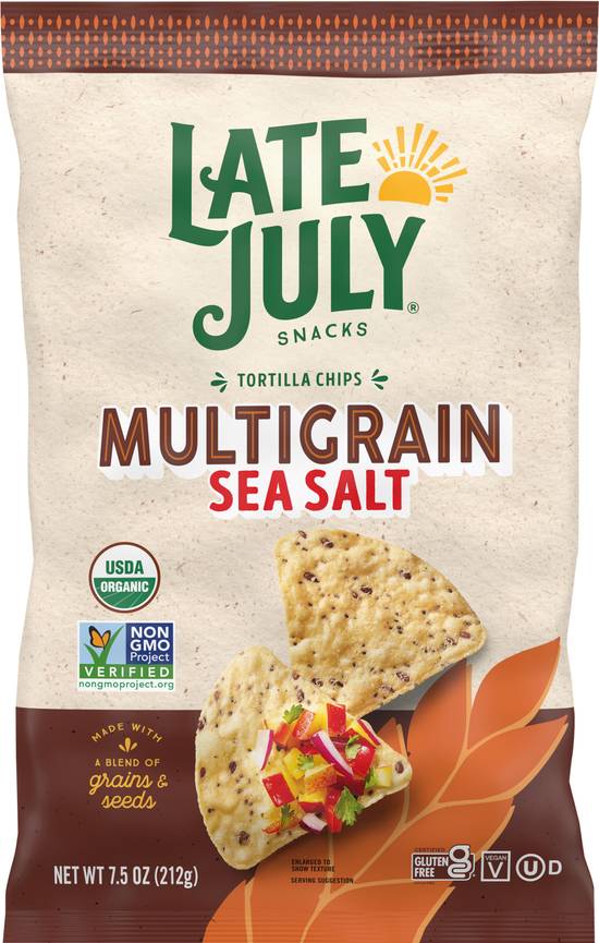 Late July Organic Multigrain Tortilla Chips (sea salt)