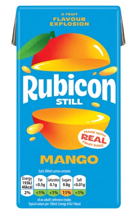 Rubicon Mango, Fruit Juice Drink (288ml)