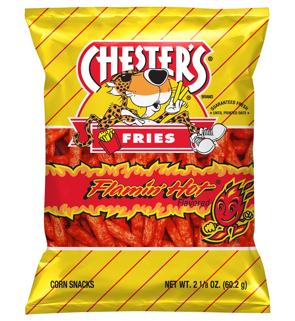 Chester's Fries Corn Snacks, Flamin Hot (2.12 oz)