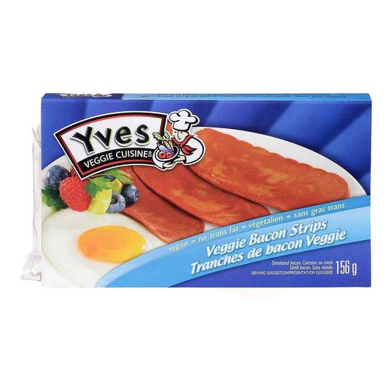 Yves Veggie Cuisine Canadian Style Veggie Bacon (170 g)