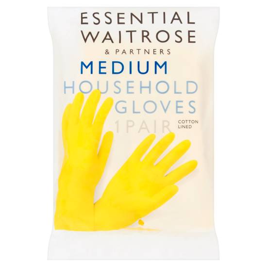 Waitrose Medium Household Gloves