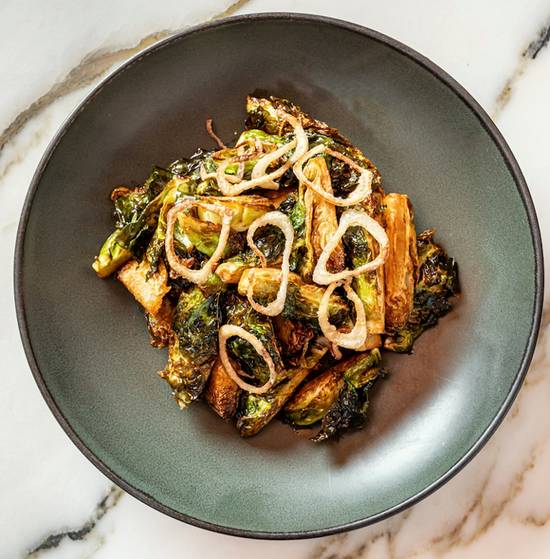CRISPY BRUSSELS SPROUTS