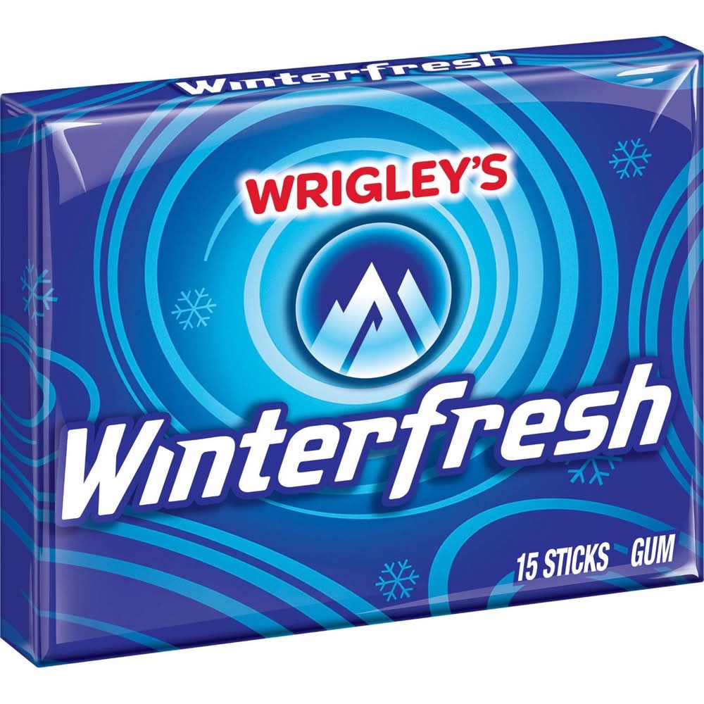 Wrigley'S Winterfresh Chewing Gum 15 Pc