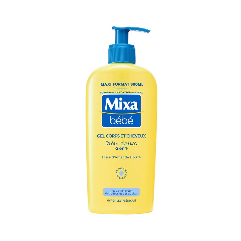 Mixa Bébé - Gel corps cheveux hyppoallergénique (300ml)