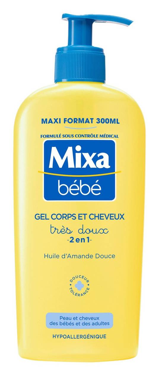Mixa Bébé - Gel corps cheveux hyppoallergénique