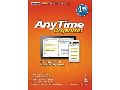 Individual Software AnyTime Organizer Deluxe 16 for 1 User, Windows, CD (IND945800F033)