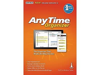 Individual Software Anytime Organizer Deluxe 16 For 1 User Ind945800f033