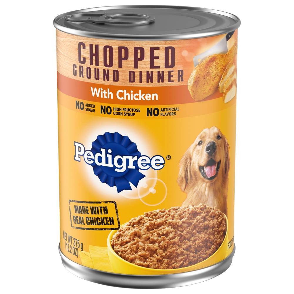 Pedigree Chopped Ground Dinner With Chicken