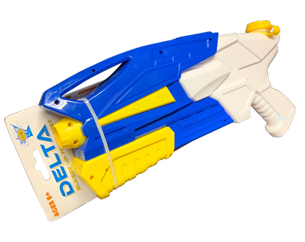 Delta Blue/Yellow Plastic Water Gun
