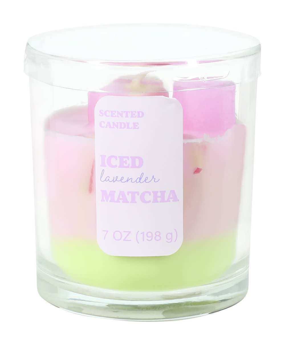 Iced Matcha Scented Candle 7oz Lavender Matcha