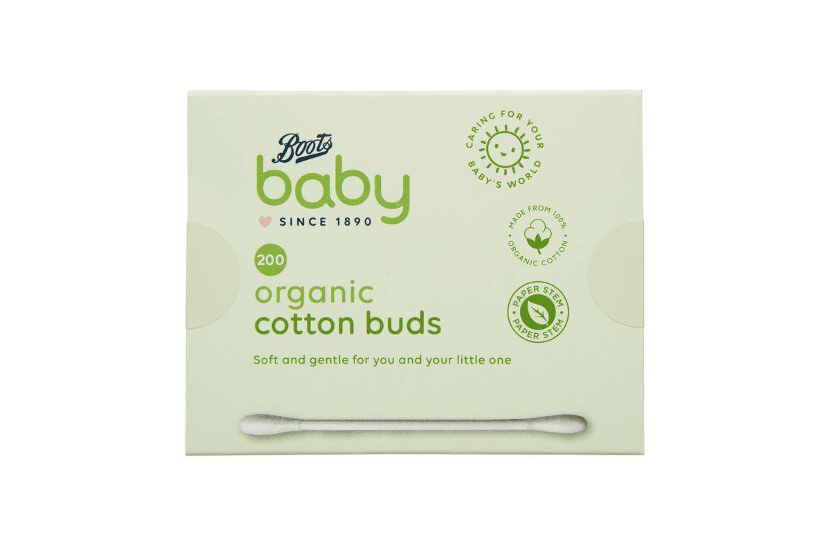 Boots Baby Organic Cotton Buds 200s