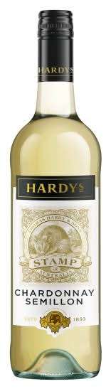 Hardys 2021, Stamp Chardonnay Semillon White Wine (750ml)