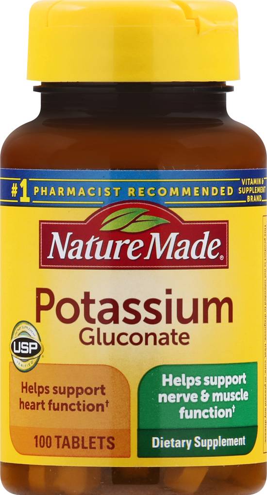 Nature Made Potassium Gluconate (100 ct)
