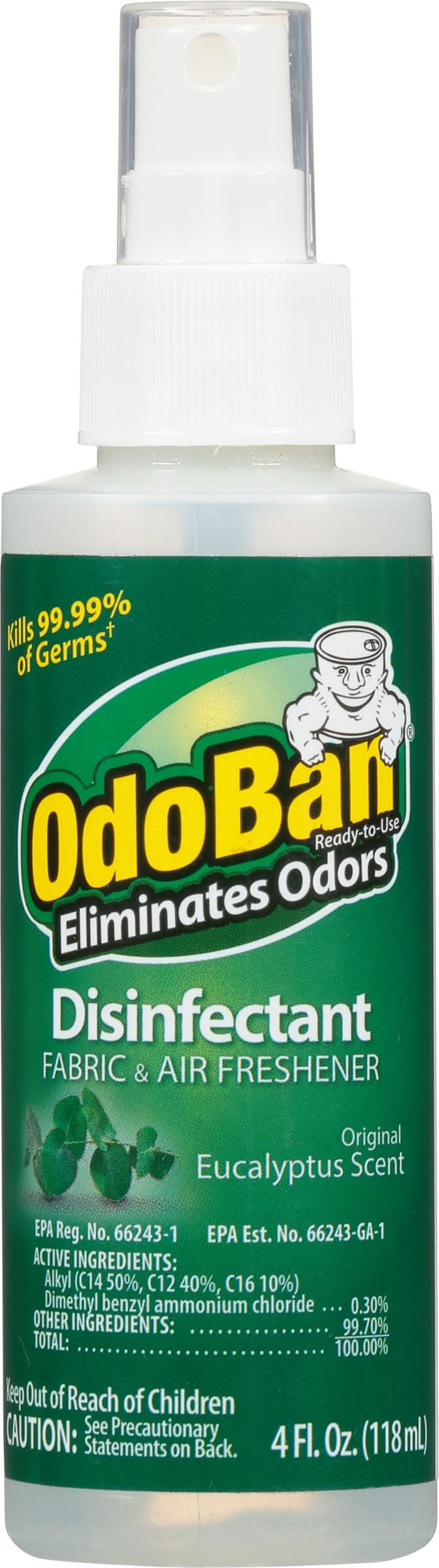 OdoBan Eucalyptus Disinfectant & Air Freshener (4 fl oz)