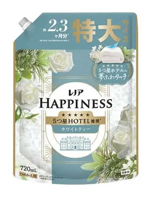 レノア ハピネス 夢ふわタッチ つめかえ - ホワイトティーの香り, 特大サイズ (720mL)