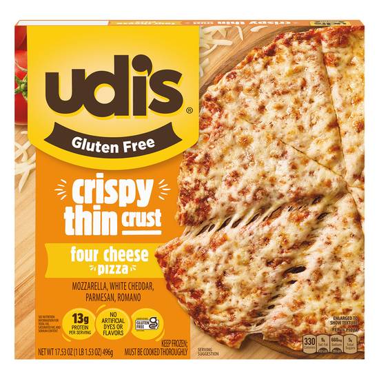 Udi's Gluten Free Three Cheese Frozen Pizza (16.1 oz)