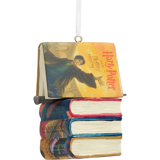 Order Hallmark Harry Potter Stacked Books With Wand Christmas Ornament food online from CVS store, PEARLAND on bringmethat.com