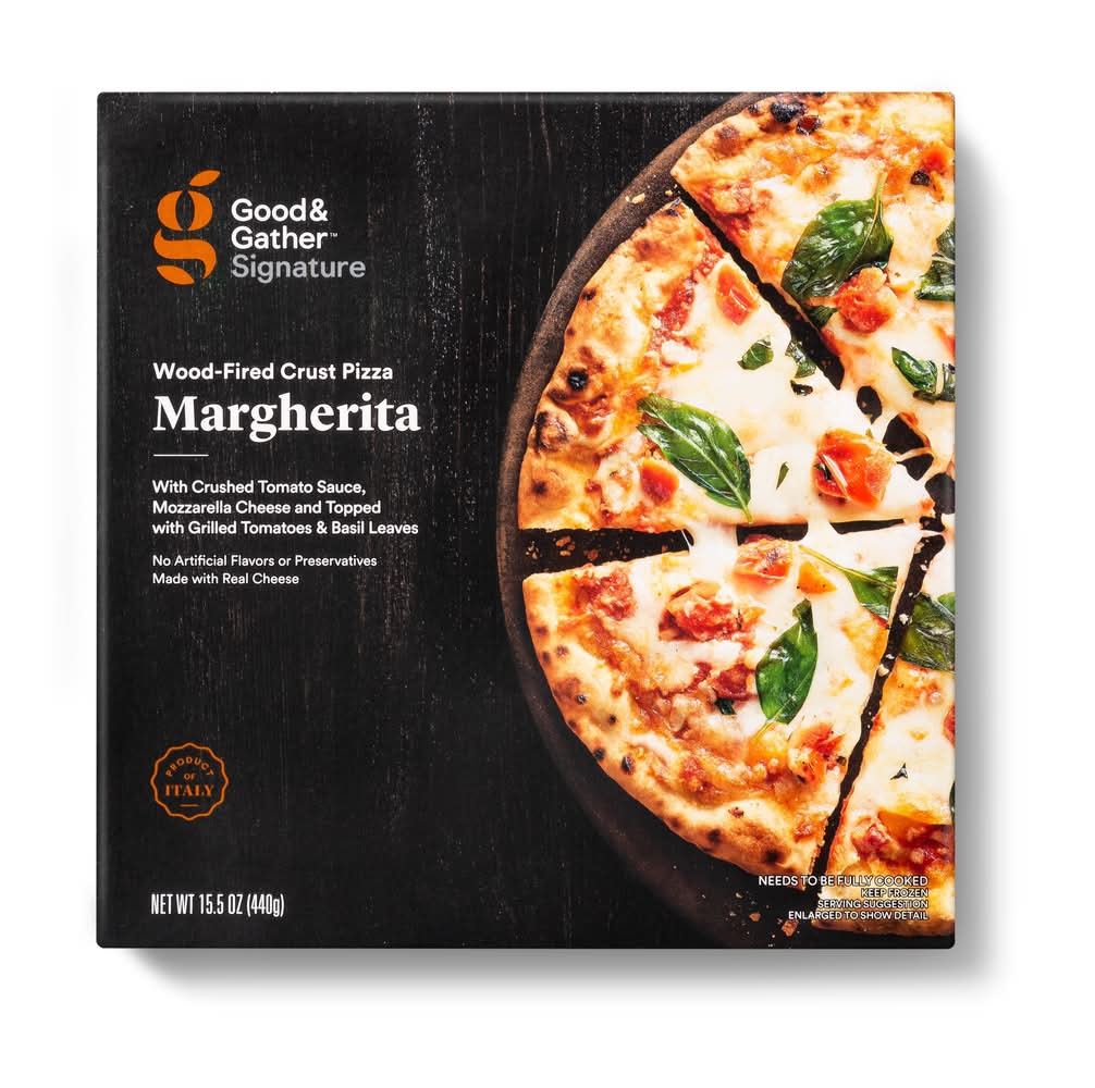 Good & Gather Signature Wood Fired Margherita Pizza (15.5 oz)