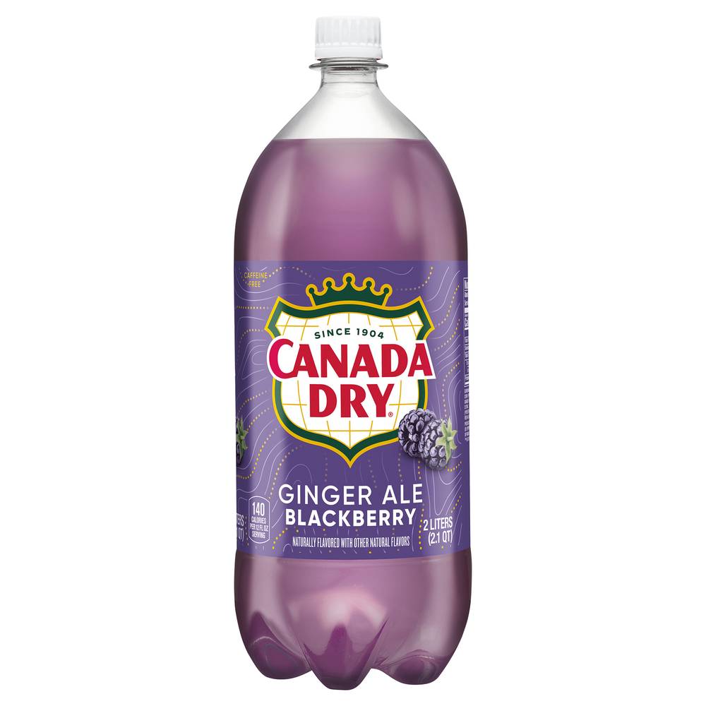 Canada Dry Blackberry Ginger Ale (2 L)