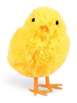Bullseye's Playground Easter Bird Figurals Chick, Yellow