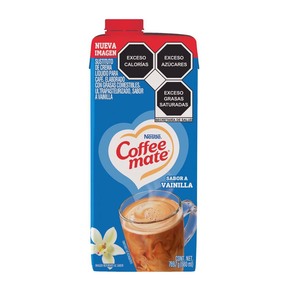 Coffee mate crema líquida para café (vainilla)