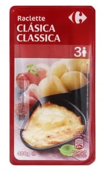 Raclette en lonchas Carrefour 400 g.