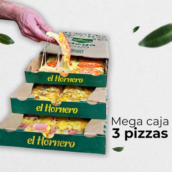 Mega Caja 3 pizzas