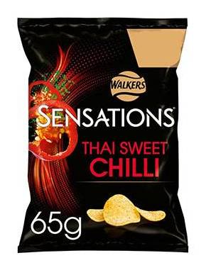 Walkers Sensations Thai Sweet Chilli 65g