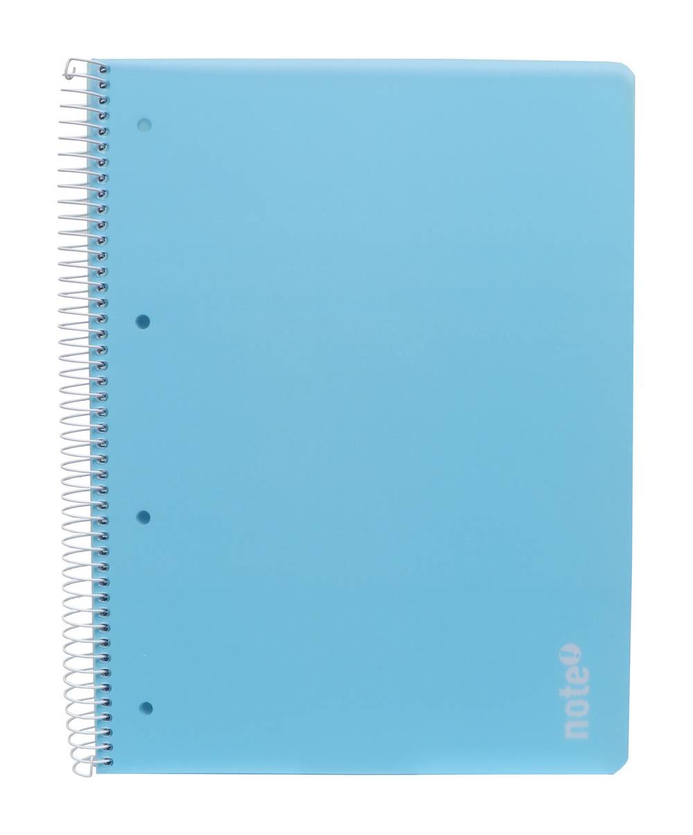 Caderno Espiral A4 Quadriculado (várias cores)