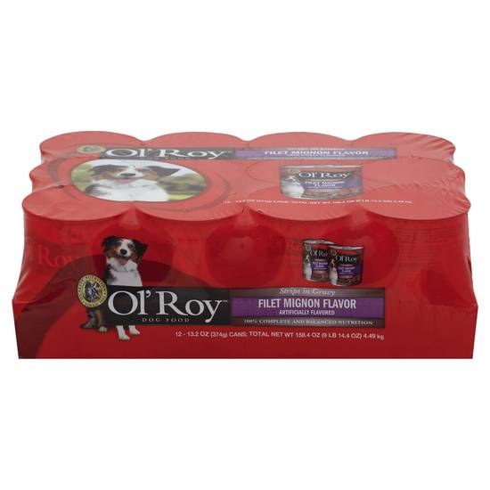 Ol Roy Stripe in Gravy Dog Food filet midnon Delivery Near