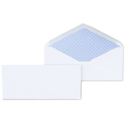 Staples Gummed Security Tinted Business Envelopes, 10 4-1/8 x 9-1/2