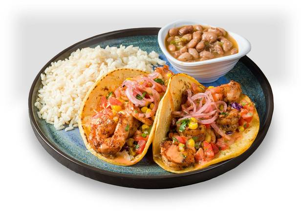 CAJUN SHRIMP TACO COMBO