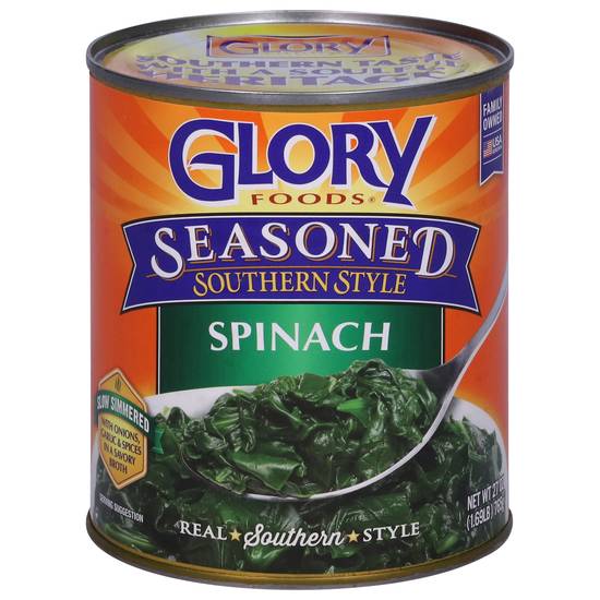 Glory Foods Seasoned Southern Style Spinach