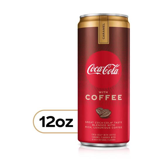 Order Coca-Cola with Coffee Caramel Can (12 oz) food online from Rite Aid store, Shawnee on bringmethat.com