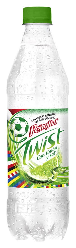 Peñafiel · Twist agua mineral saborizada, limón-sal (600 ml)