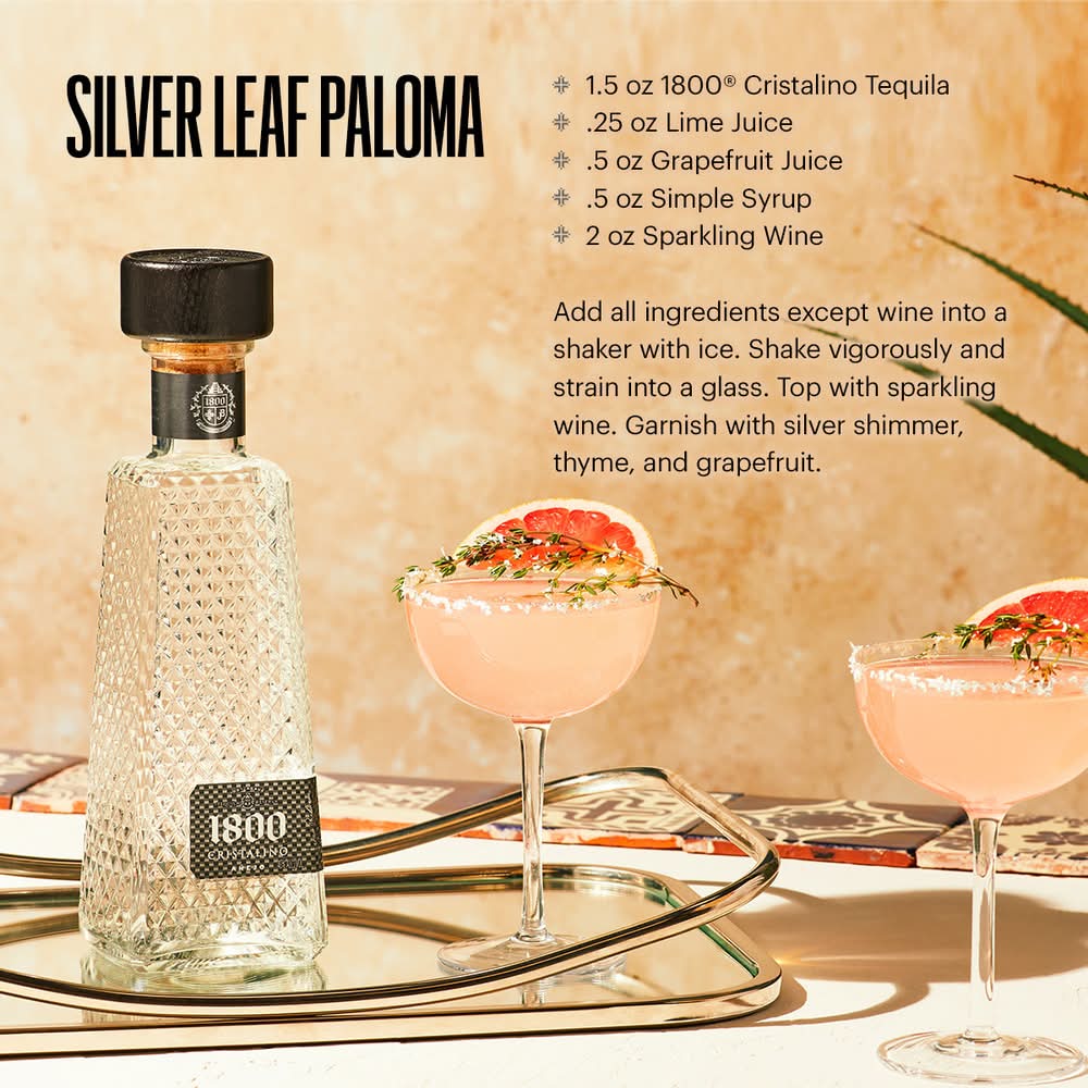 1800 Cristalino Tequila Anejo (1.75 L)  Tequila Favorites Delivered | Uber  Eats