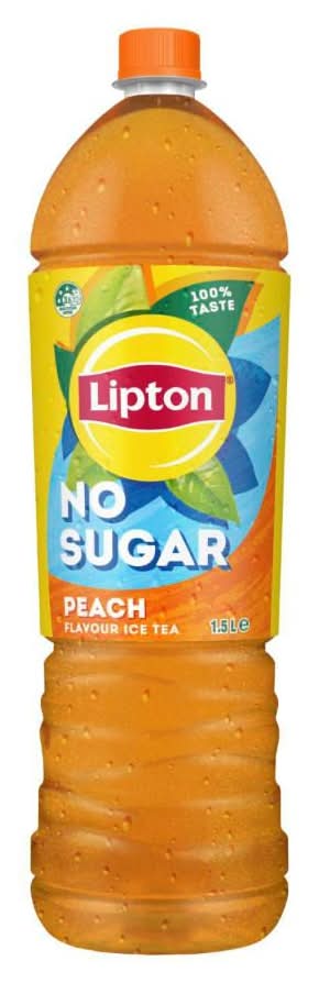 Lipton No Sugar Ice Tea Drink, Peach (1.5L)