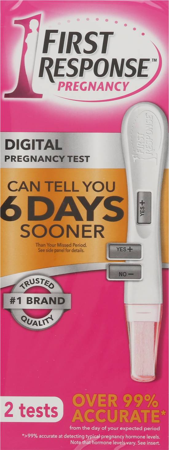 First Response Digital Pregnancy Test