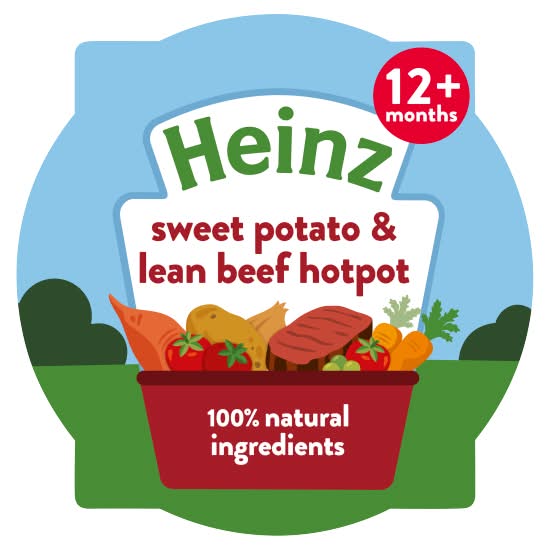 Heinz By Nature Sweet Potato & Lean Beef Hotpot 12+ Months Baby Food (200g)