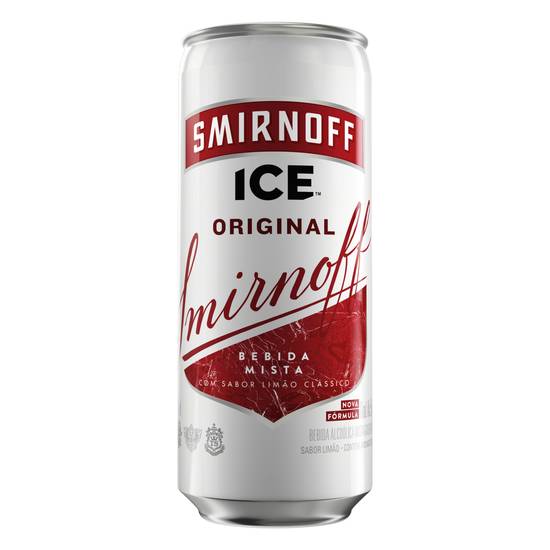 Smirnoff bebida alcoólica mista ice original sabor limão clássico (269 ml)