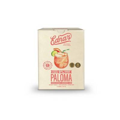 Edna's Non-Alcoholic Cocktail Paloma (4 x 12 fl oz)