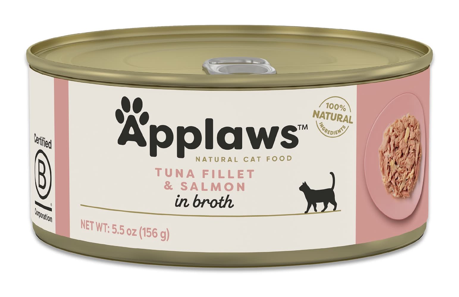 Applaws Wet Cat Food - Natural, Limited Ingredient, 5.5 oz (Flavor: Tuna & Salmon, Size: 5.5 Oz)