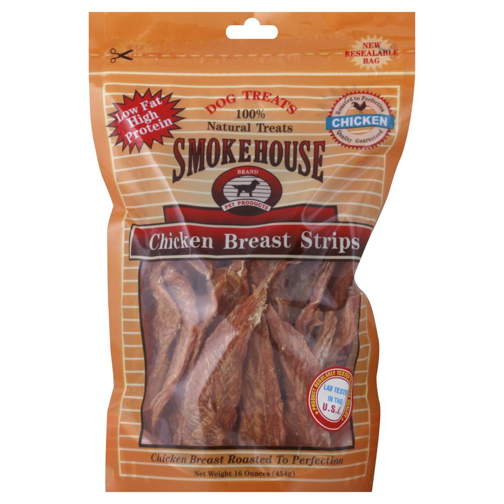 Smokehouse Chicken Breast Strips Dog Treats