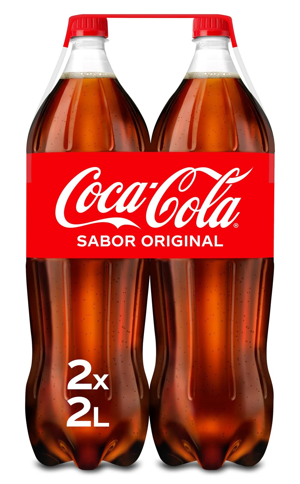 Refresco De Cola Sabor Original Coca-Cola Botella 2 X 2 L