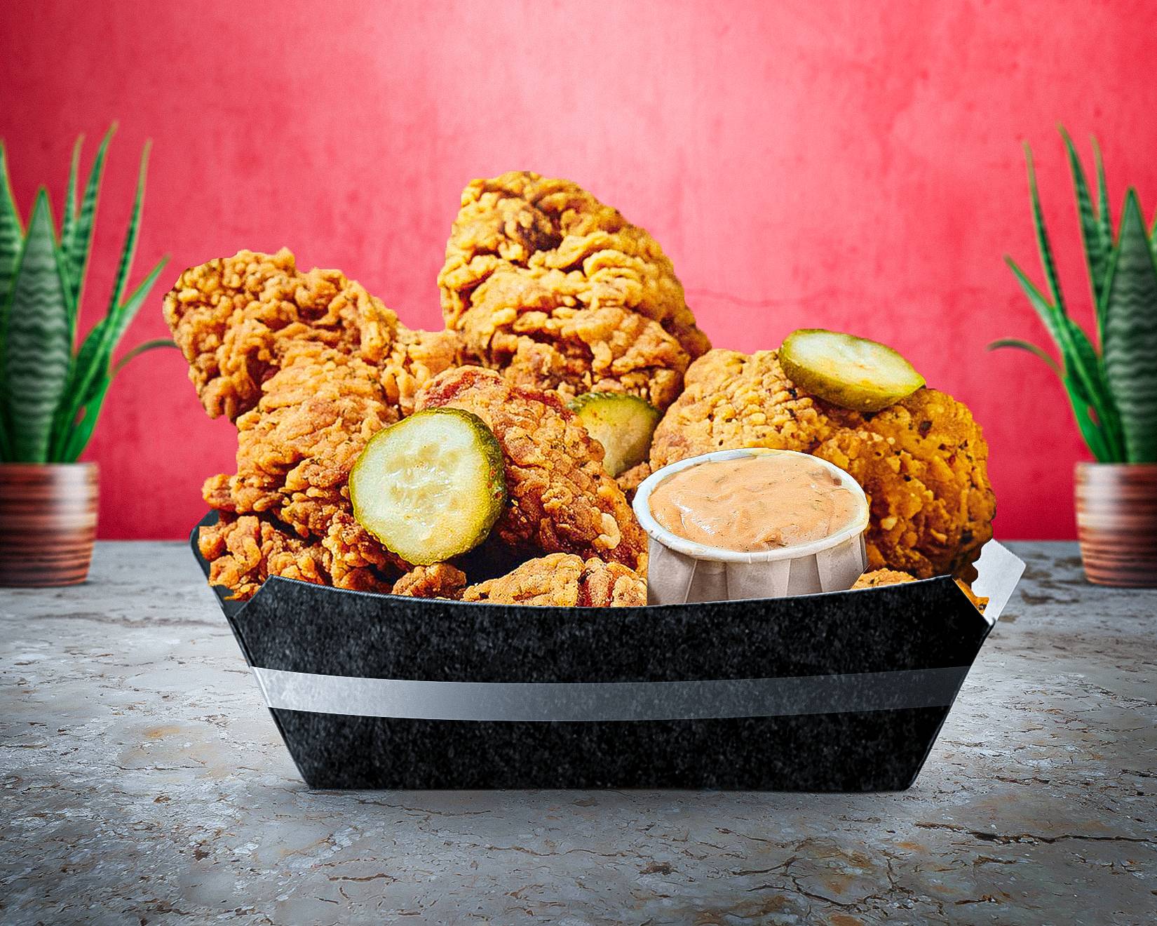 Big Box (10 wings + 5 Tenders )🍗