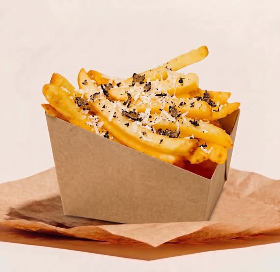 Frites copeaux Parmesan et Truffes
