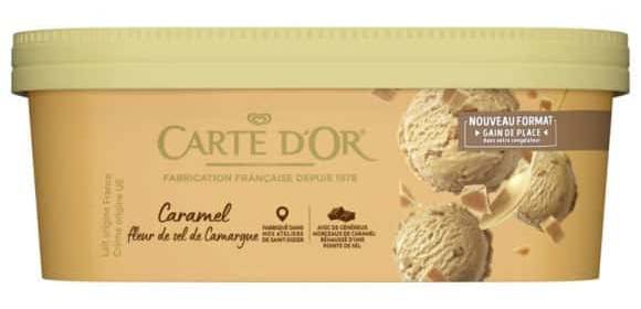 Carte D'Or - Crème glacée, caramel fleur de sel (700ml)