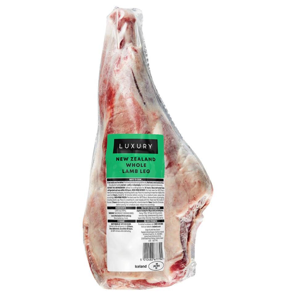 Iceland Luxury Whole Leg Of Lamb