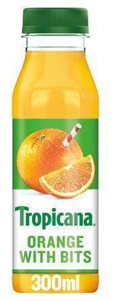 Tropicana Original Orange With Bits Juice (300ml)