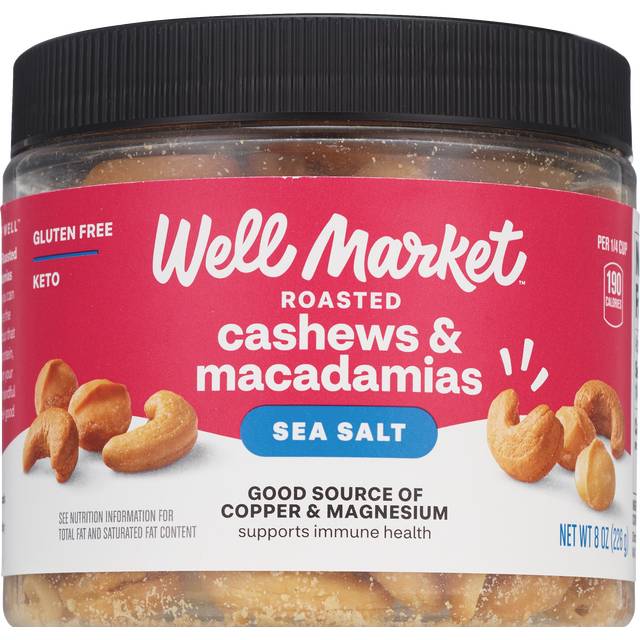 Well Market, Cashew & Mac Blend, 8 Oz